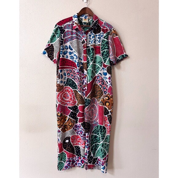 FARM Rio Multicolor Abstract Print Cropped Jumpsuit - Picture 2 of 12